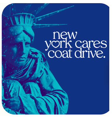 New York Cares coat drive